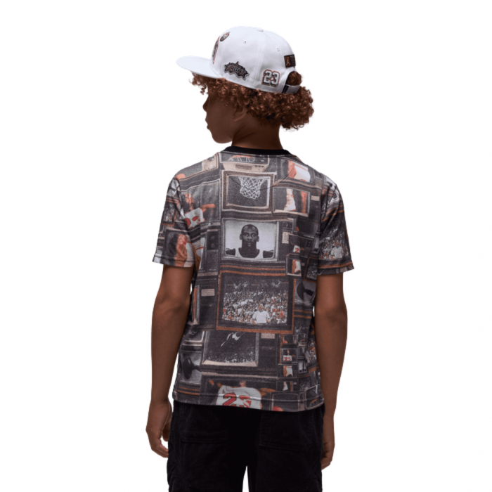 Бебешка Тениска NIKE JDB MJ FLT ESS AOP SS TEE
