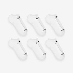 Image of Унисекс Чорапи NIKE U NK EVERYDAY PLUS CUSH NS 6PR - 132, бял цвят, Балистик