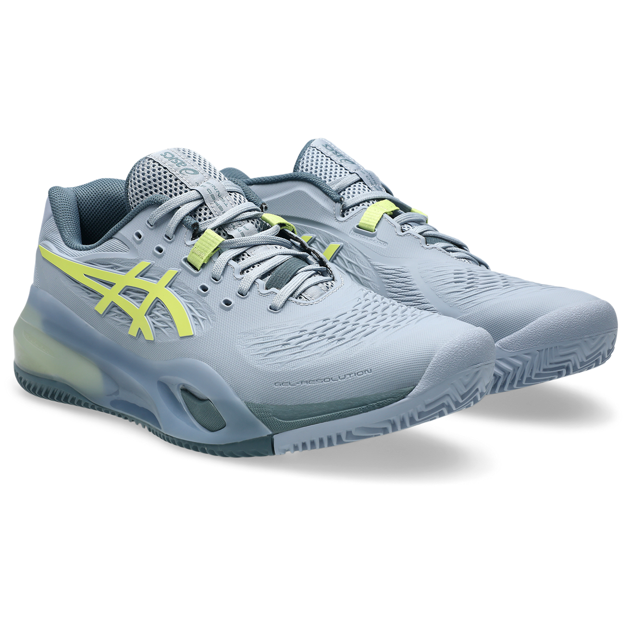 Image of Мъжки Маратонки ASICS GEL-RESOLUTION X CLAY GREY BLUE/PISTACHIO 1041A485-402- Ballistic sport, Балистик