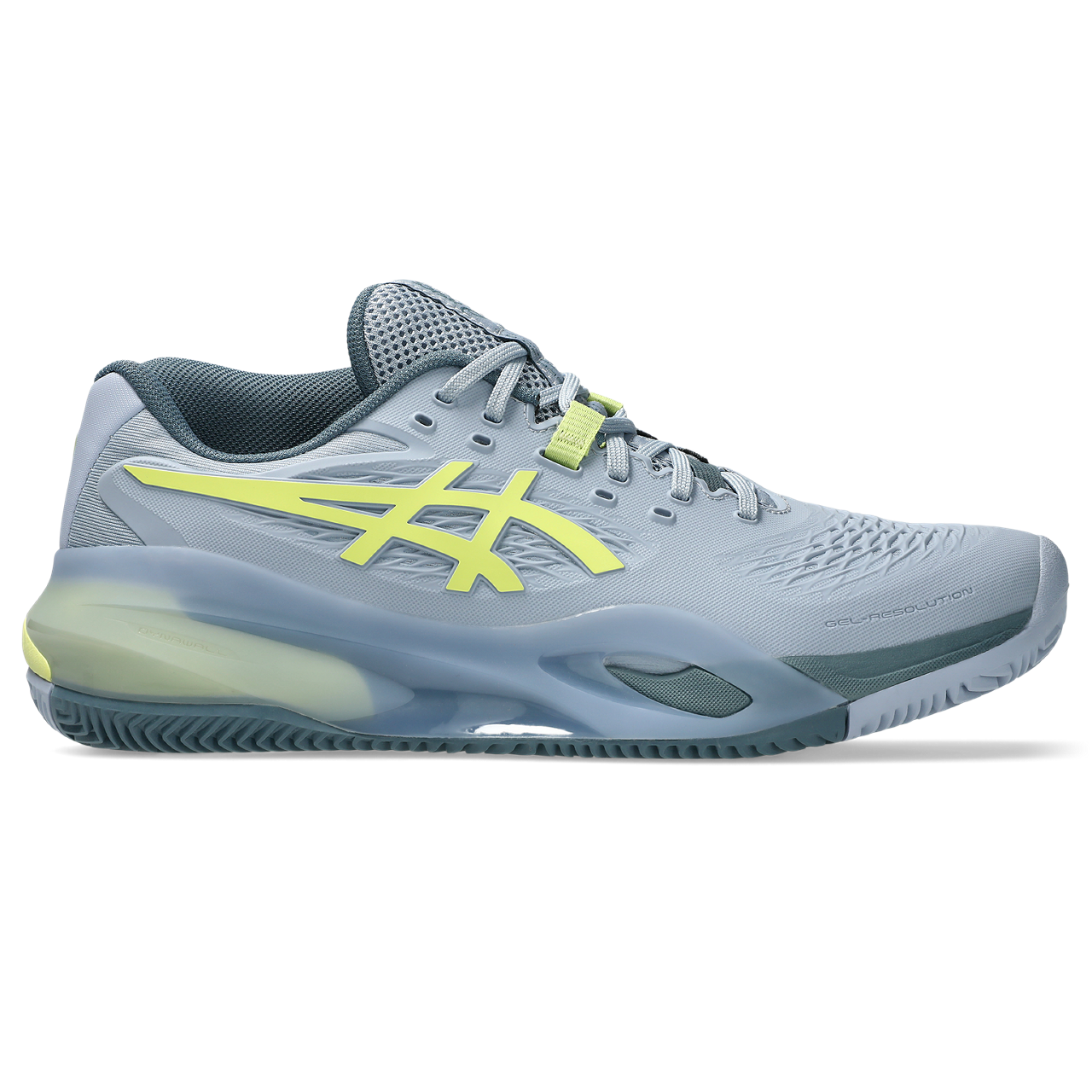 Image of Мъжки Маратонки ASICS GEL-RESOLUTION X CLAY GREY BLUE/PISTACHIO 1041A485-402- Ballistic sport, Балистик