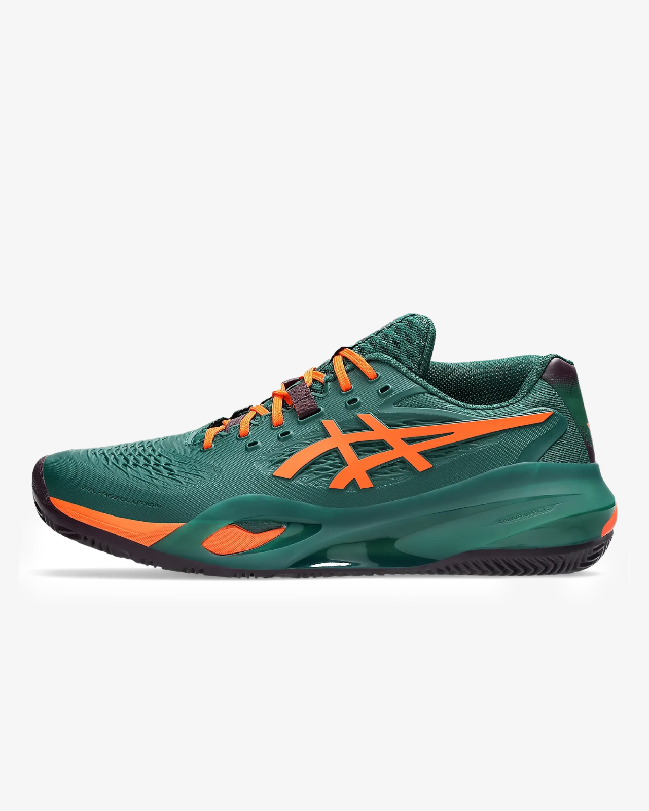 Image of Мъжки Маратонки ASICS GEL-RESOLUTION X PADEL GREEN/ENERGY ORANGE