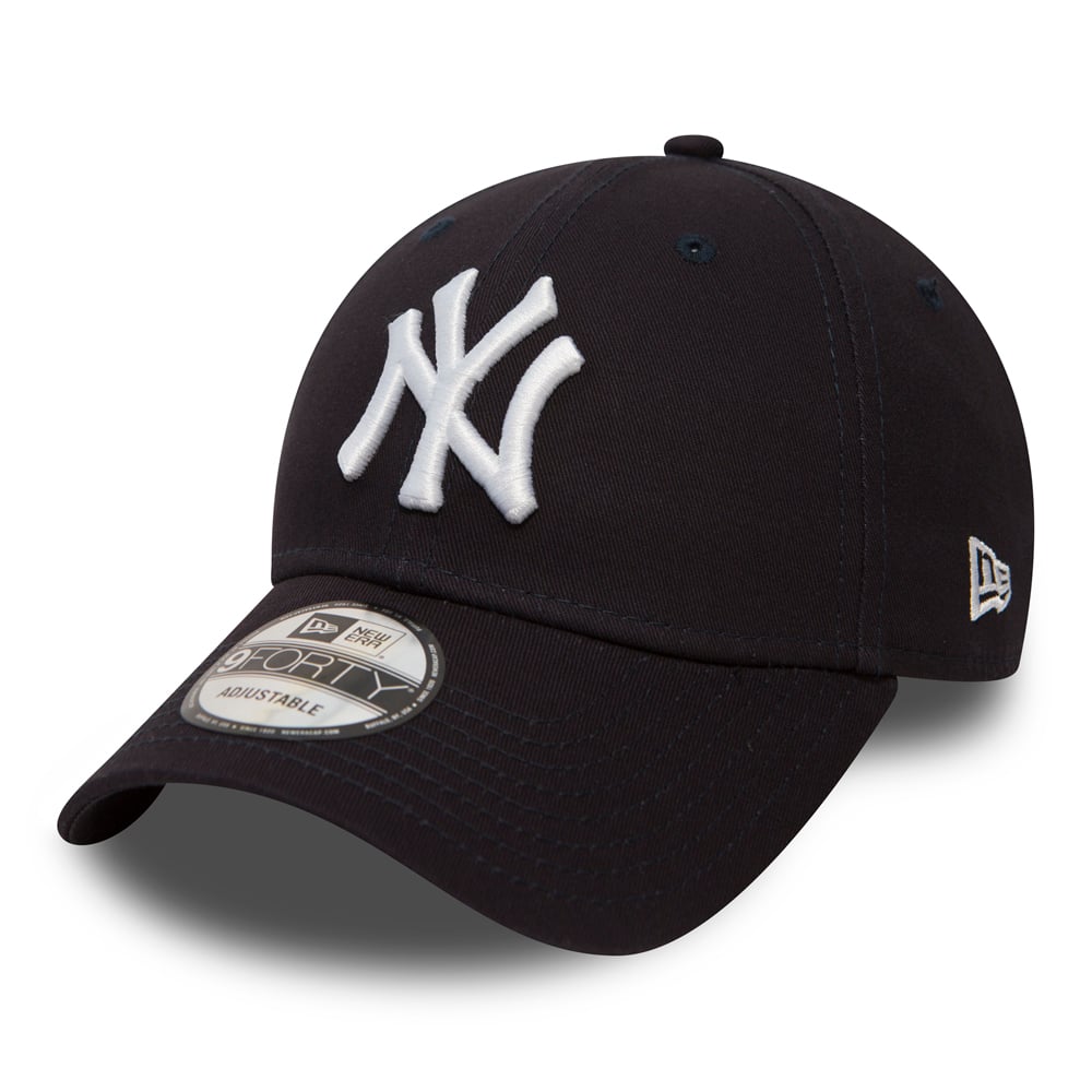 Image of Дамска Шапка NEW ERA KAPA 9FORTY LEAGUE BASIC NY navy/white - Ballistic-sport