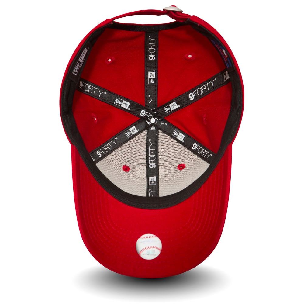 Юношеска Шапка NEW ERA KAPA K940 LEAGUE BASIC NY scarlet/white - Ballistic-sport