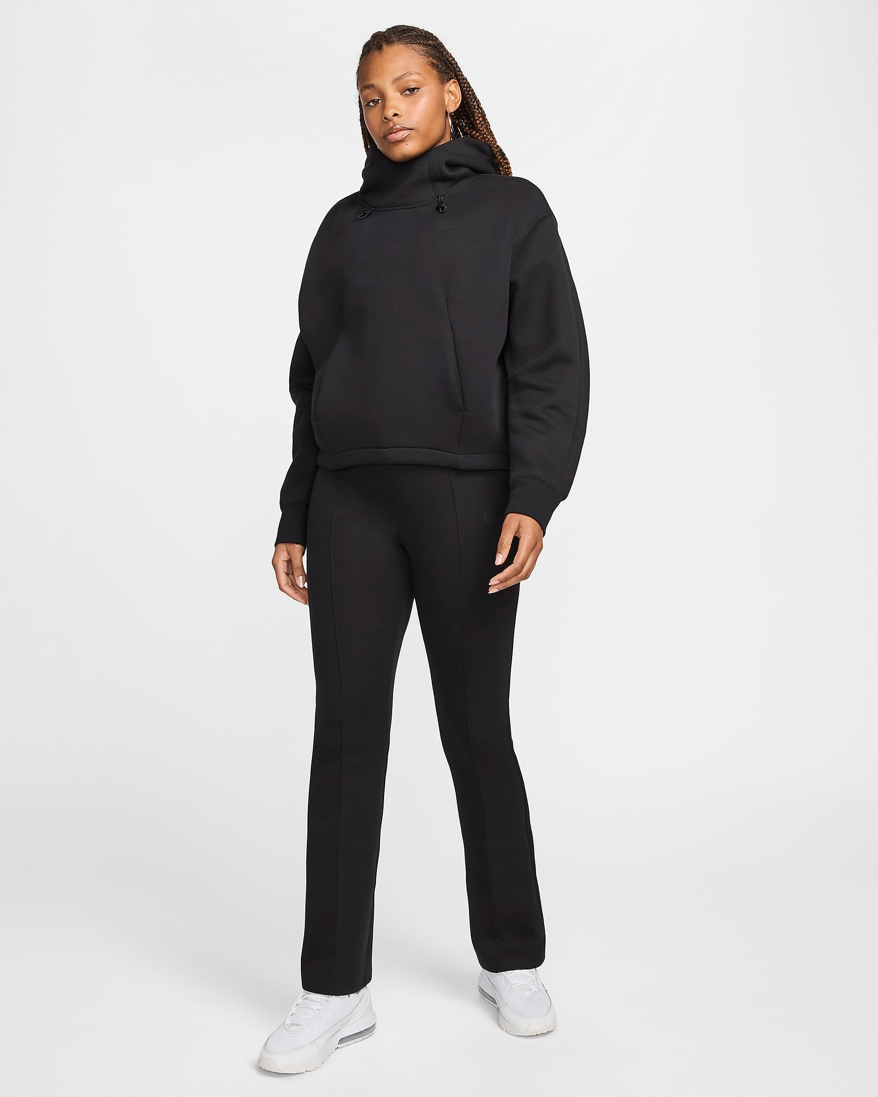 Дамски Суитшърт NIKE W NSW TCH FLC OS HDY - Ballistic-spor
