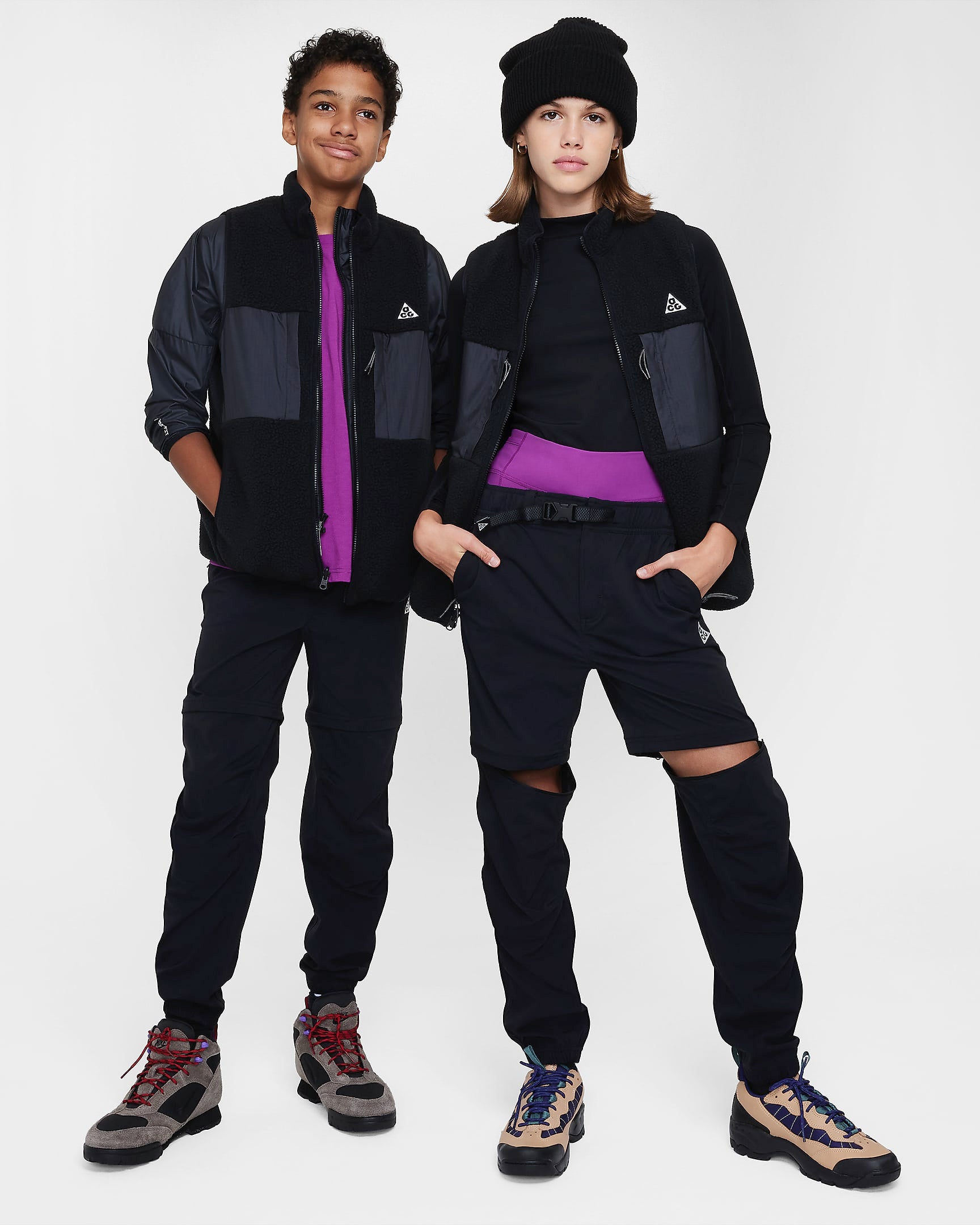 Image of Юношески Панталон NIKE K ACG REPEL HIKE CONVERT PANT - Ballistic-sport