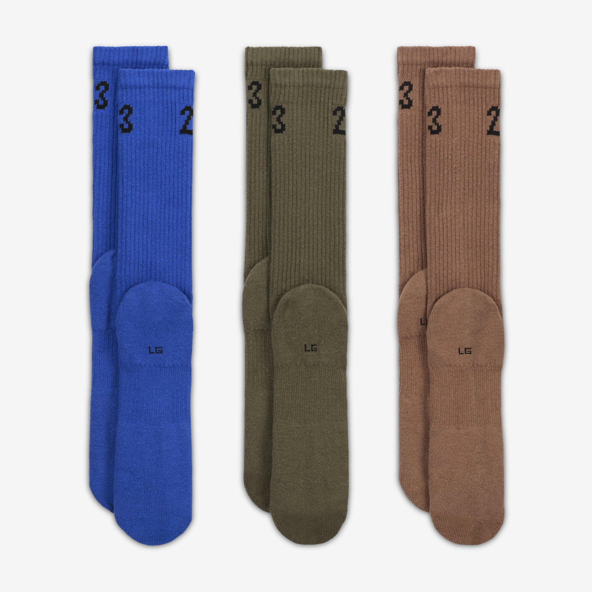 Unisex Socks NIKE U JORDAN ESSENTIAL CREW 3PR