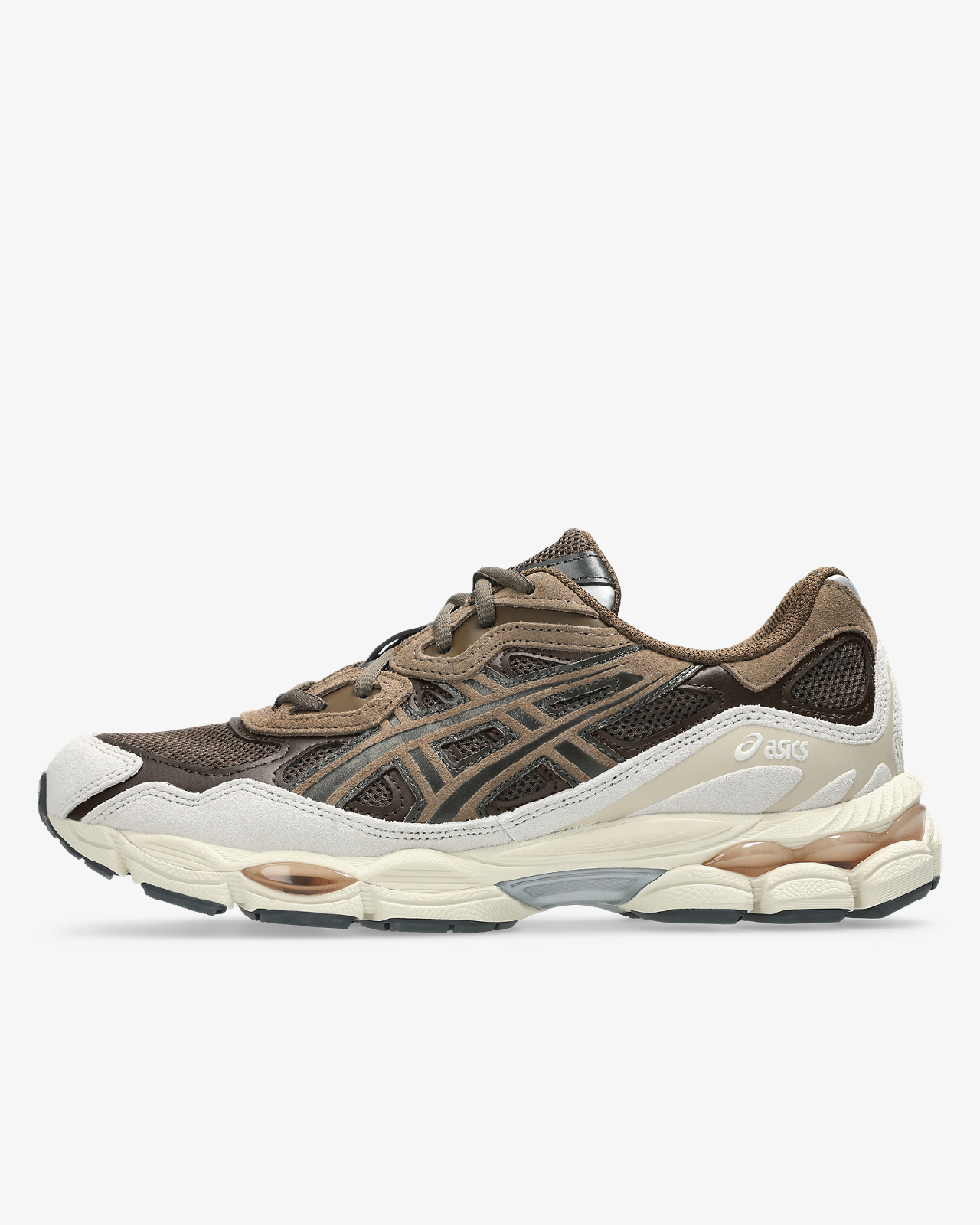 Image of Унисекс Маратонки ASICS GEL-NYC BROWN STORM/BLACK COFFEE 1203A383-201- Ballistic sport, Балистик