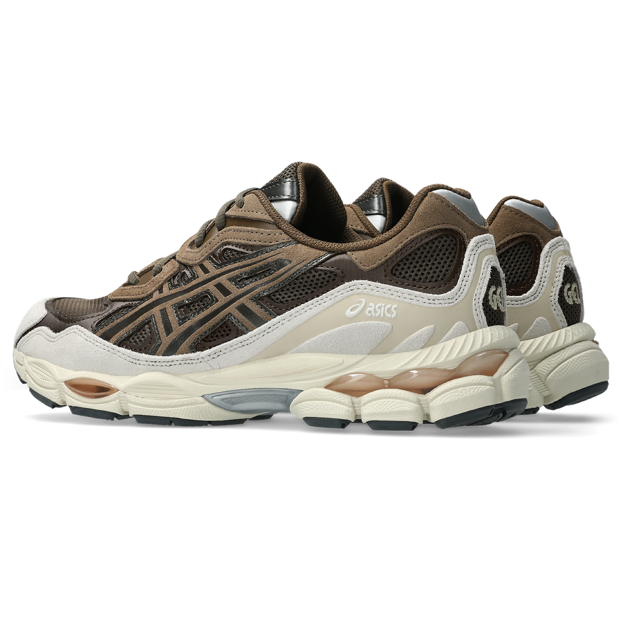Image of Унисекс Маратонки ASICS GEL-NYC BROWN STORM/BLACK COFFEE 1203A383-201- Ballistic sport, Балистик