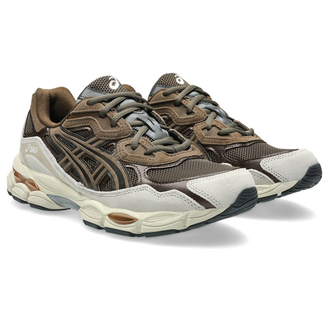 Image of Унисекс Маратонки ASICS GEL-NYC BROWN STORM/BLACK COFFEE 1203A383-201- Ballistic sport, Балистик
