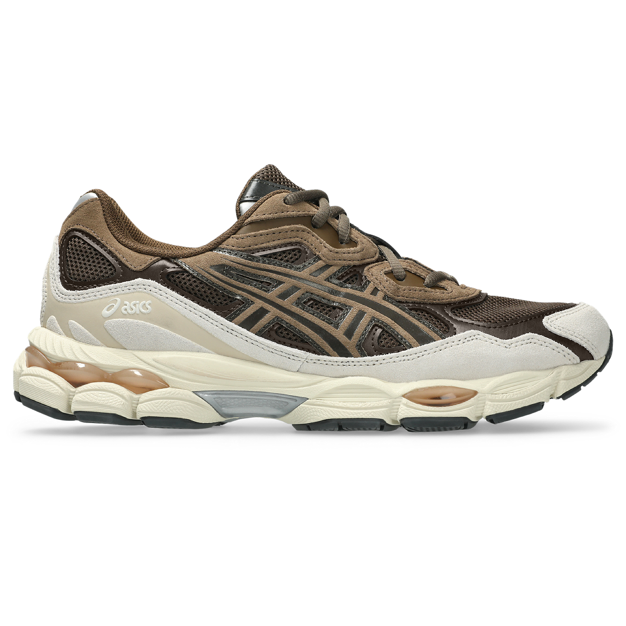 Image of Унисекс Маратонки ASICS GEL-NYC BROWN STORM/BLACK COFFEE 1203A383-201- Ballistic sport, Балистик