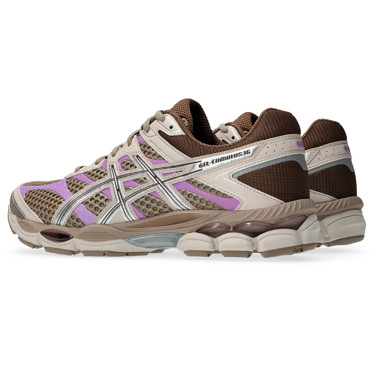 Image of Унисекс Маратонки ASICS GEL-CUMULUS 16 CINNAMON/PURE SILVER 1203A733-200- Ballistic sport, Балистик