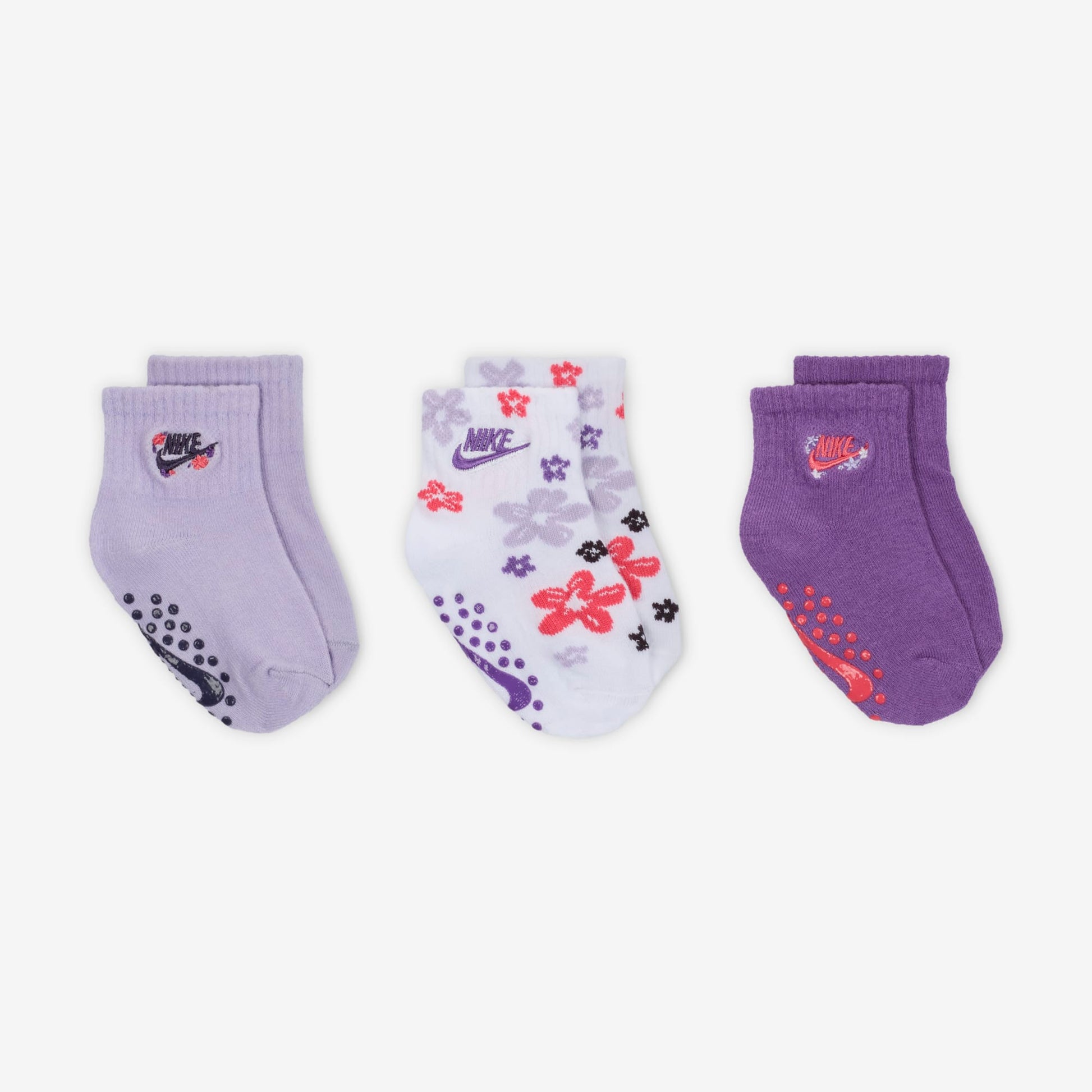 Бебешки Чорапи NIKE NHG GIRLS 3PK GRIPPER - Ballistic-sport