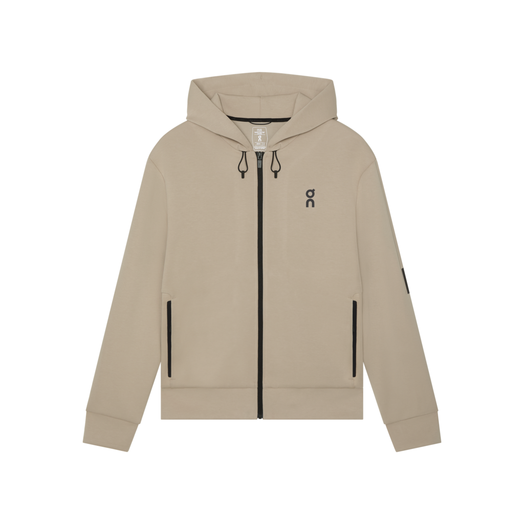 Image of Мъжки Суитшърт On Focus Tech Zip Hoodie – Desert – изглед 5