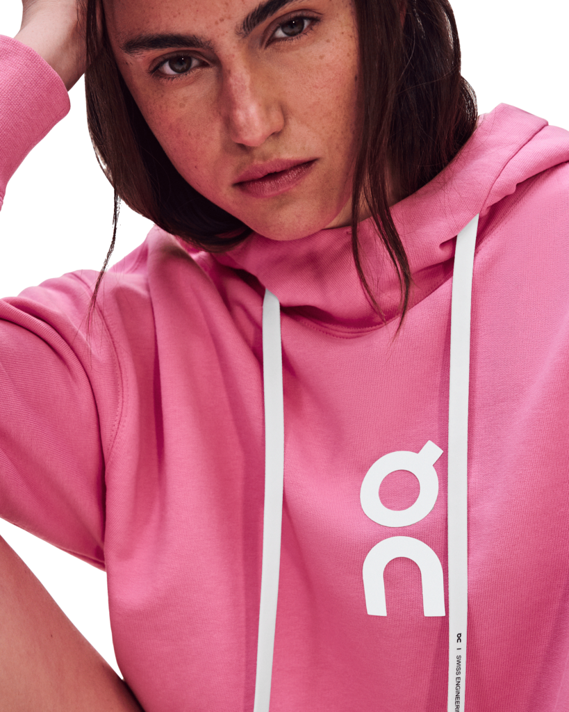Image of Дамски Суитшърт On Club Hoodie – Bubblegum – изглед 2