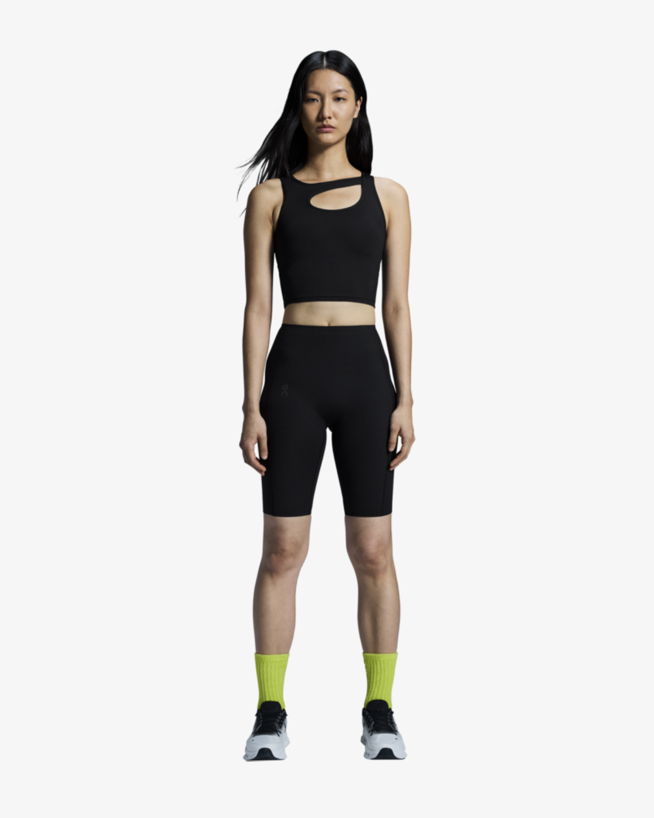 Women's ON Studio Cut-Out Crop Top