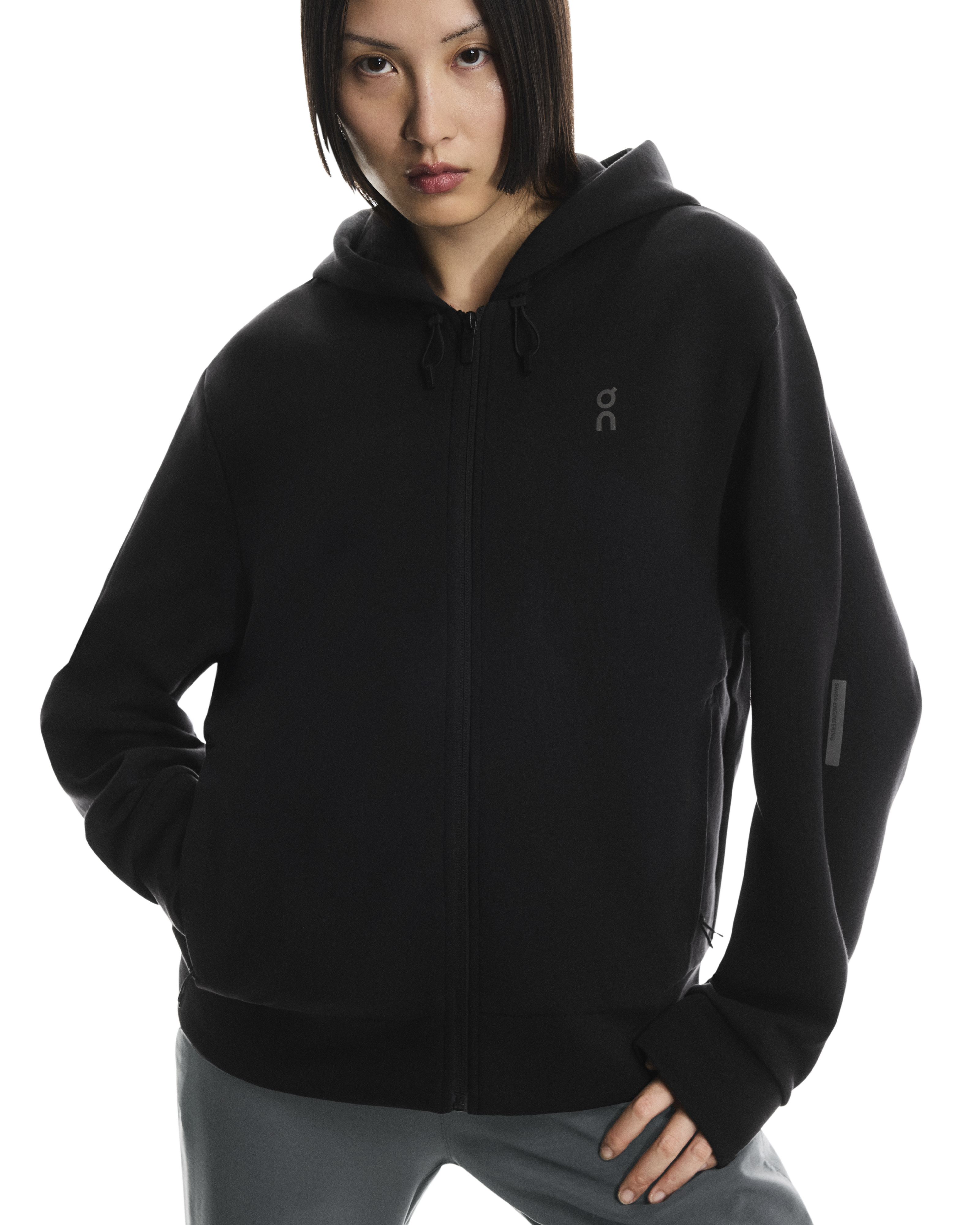 Image of Дамски Суитшърт ON Focus Tech Zip Hoodie-1WF30370553- Ballistic sport, Балистик