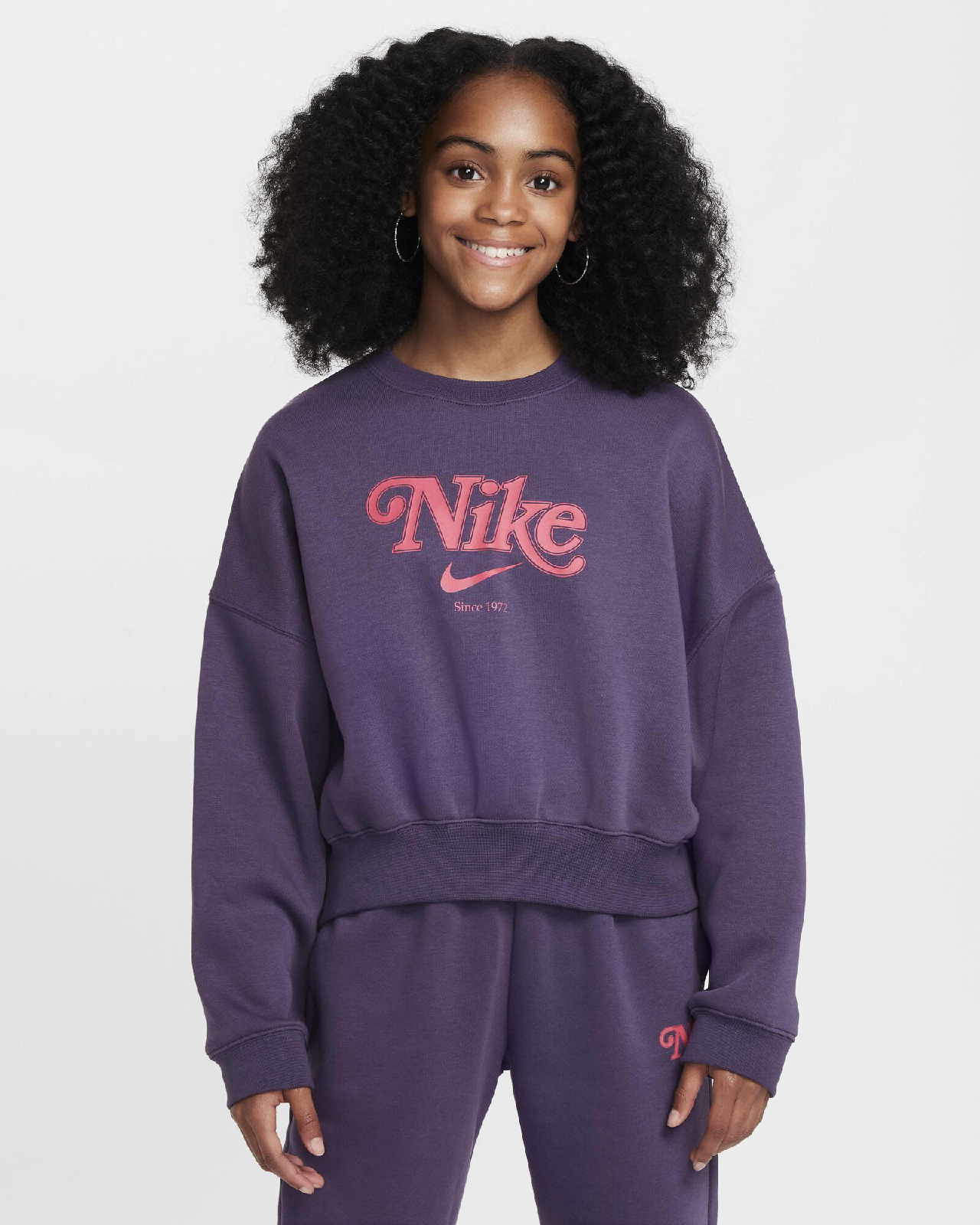 Юношески Суитшърт NIKE G NSW TREND FLC CRP CREW - Ballistic-sport