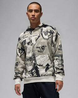 Image of Мъжки Суитшърт NIKE M J BRKLN AOP FLC PO - Ballistic-sport