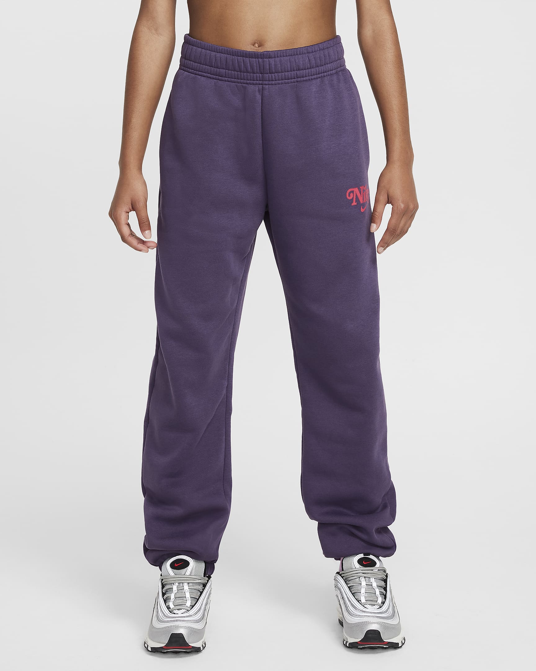 Image of Юношески Панталон NIKE G NSW TREND FLC CF PANT - Ballistic-sport