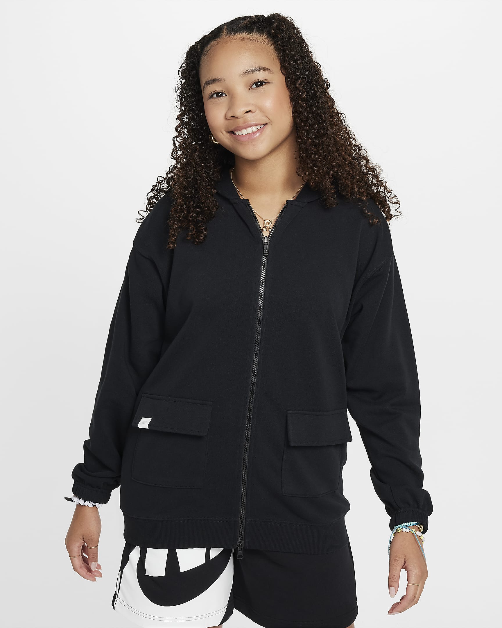 Юношески Суитшърт NIKE G NSW DF FLC OVRSZD HDY DANCE - Ballistic-sport