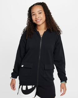 Image of Юношески Суитшърт NIKE G NSW DF FLC OVRSZD HDY DANCE - Ballistic-sport