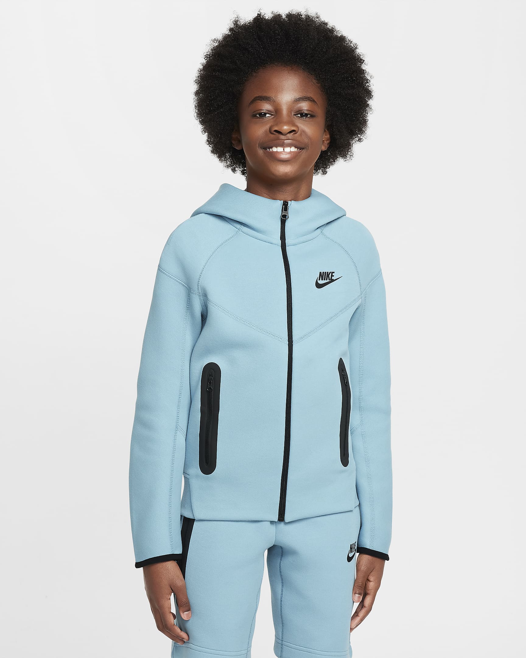 Юношески Суитшърт NIKE B NSW TECH FLC FZ