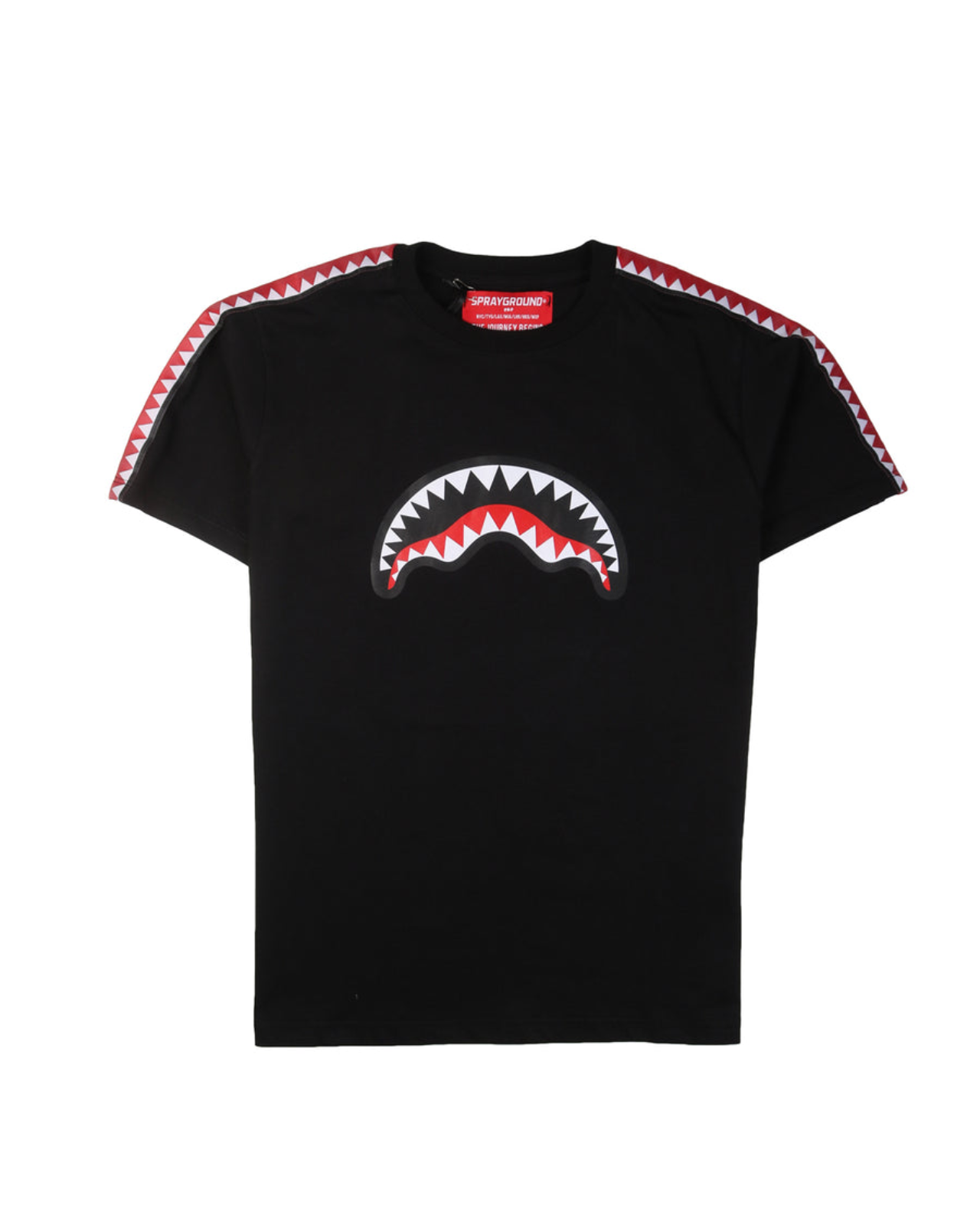 Image of Юношеска Тениска SPRAYGROUND SHARK CREW T-SHIRT BLACK J- Ballistic-sport