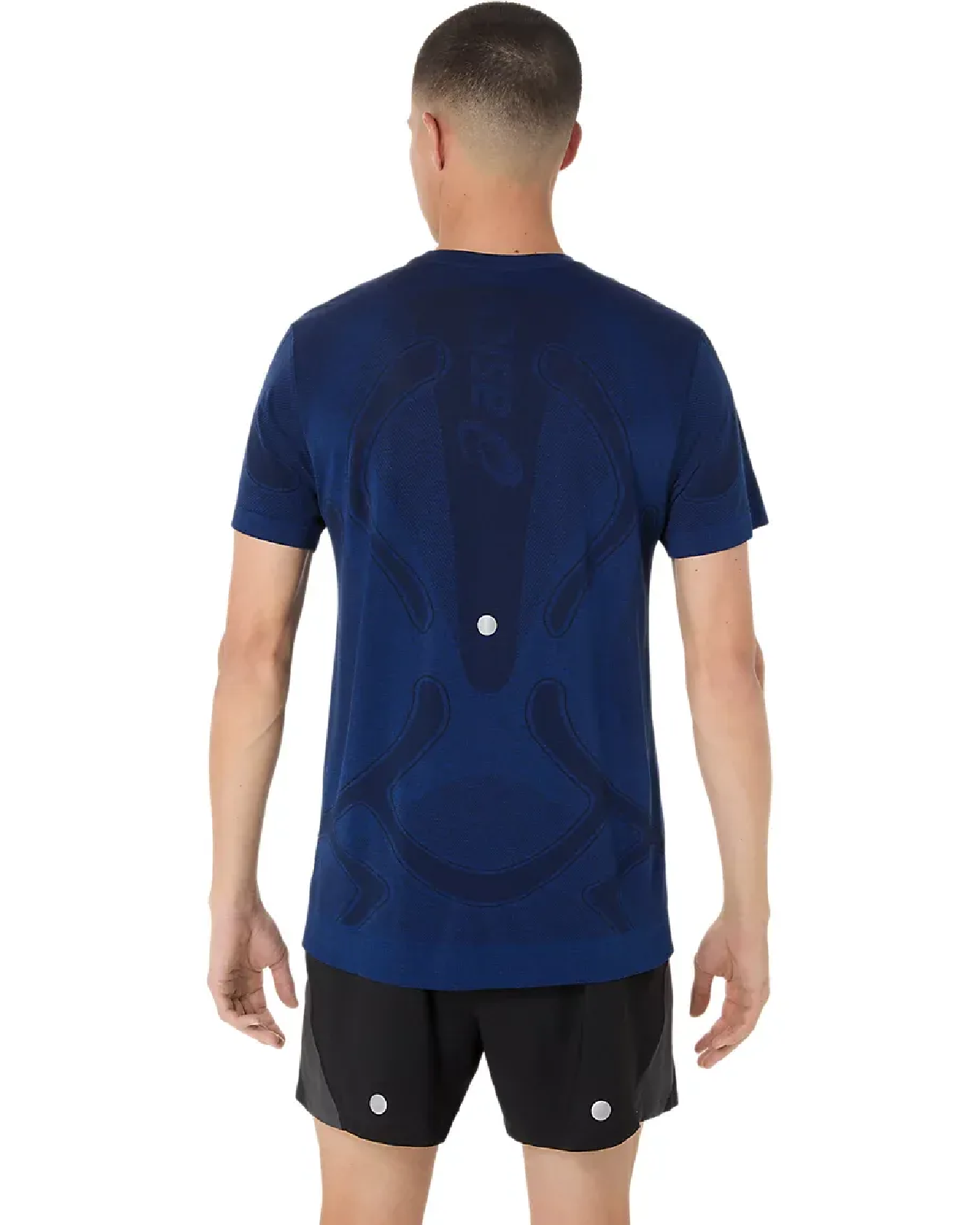Image of Мъжка Тениска ASICS ROAD SEAMLESS SS TOP MIDNIGHT