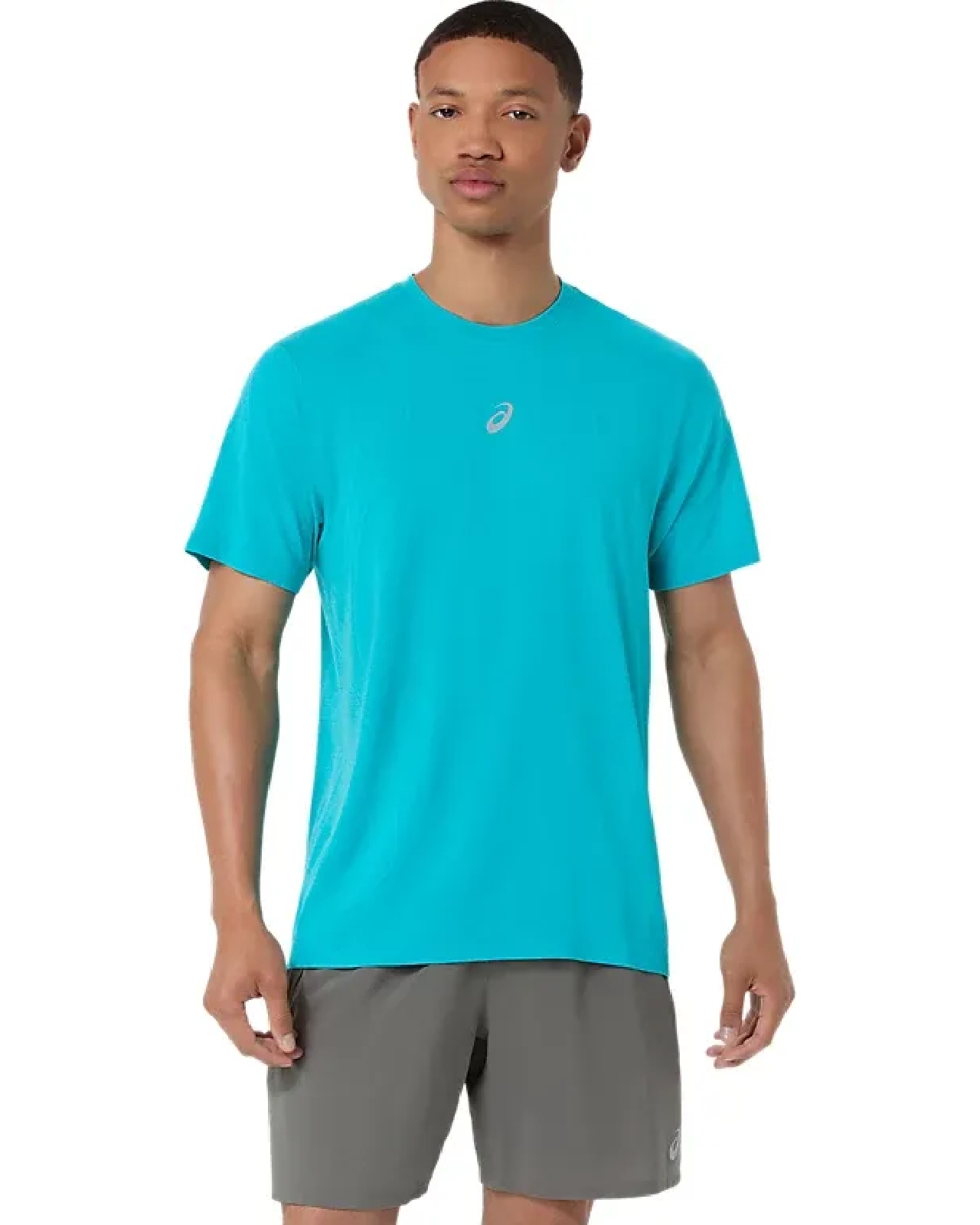 Image of Мъжка Тениска ASICS ROAD SEAMLESS SS TOP ENERGY AQUA