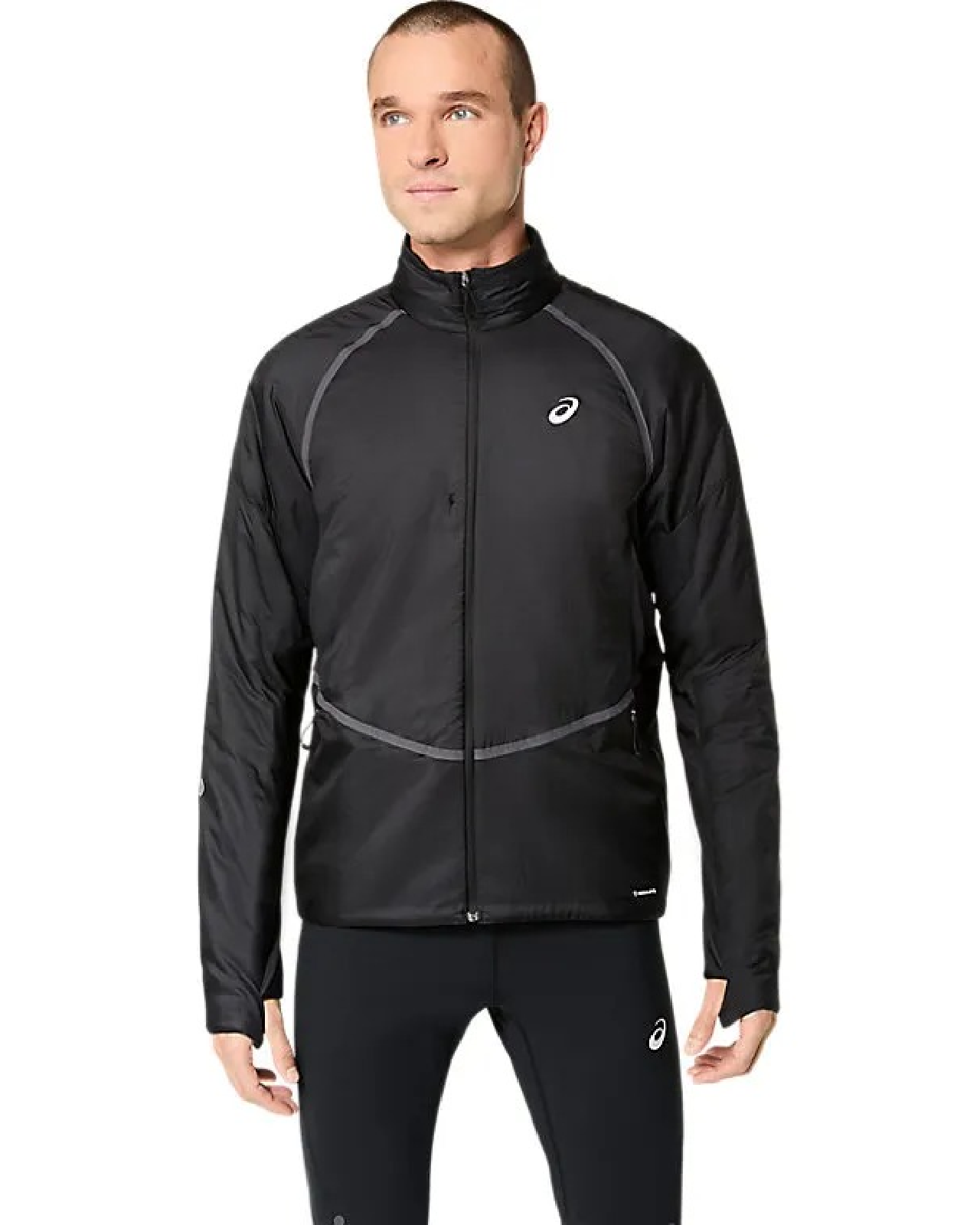 Image of Мъжко Яке ASICS ROAD WINTER JACKET BLACK