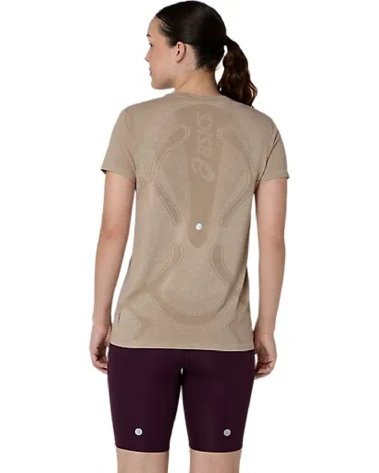 Image of Дамска Тениска ASICS ROAD SEAMLESS SS TOP GREIGE