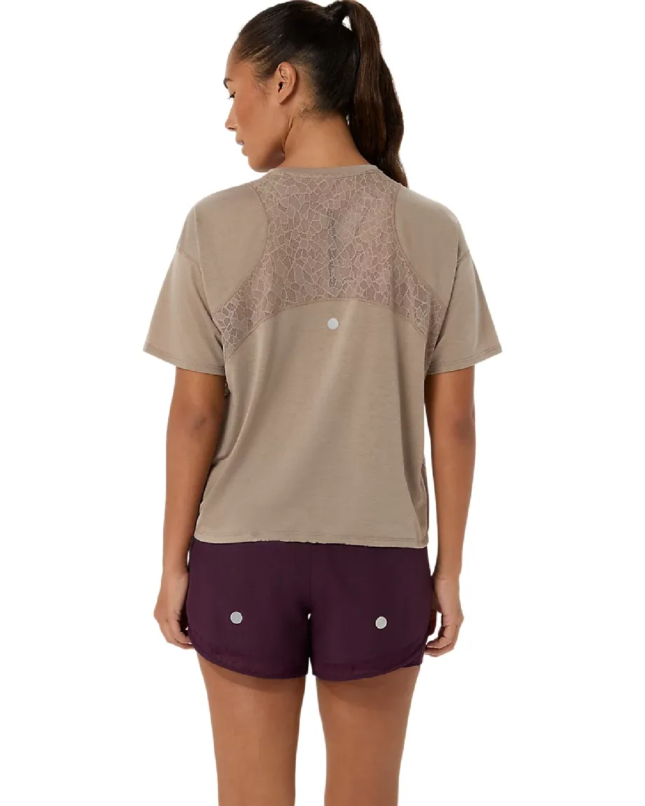 Image of Дамска Тениска ASICS NAGINO RUN SS TOP GREIGE