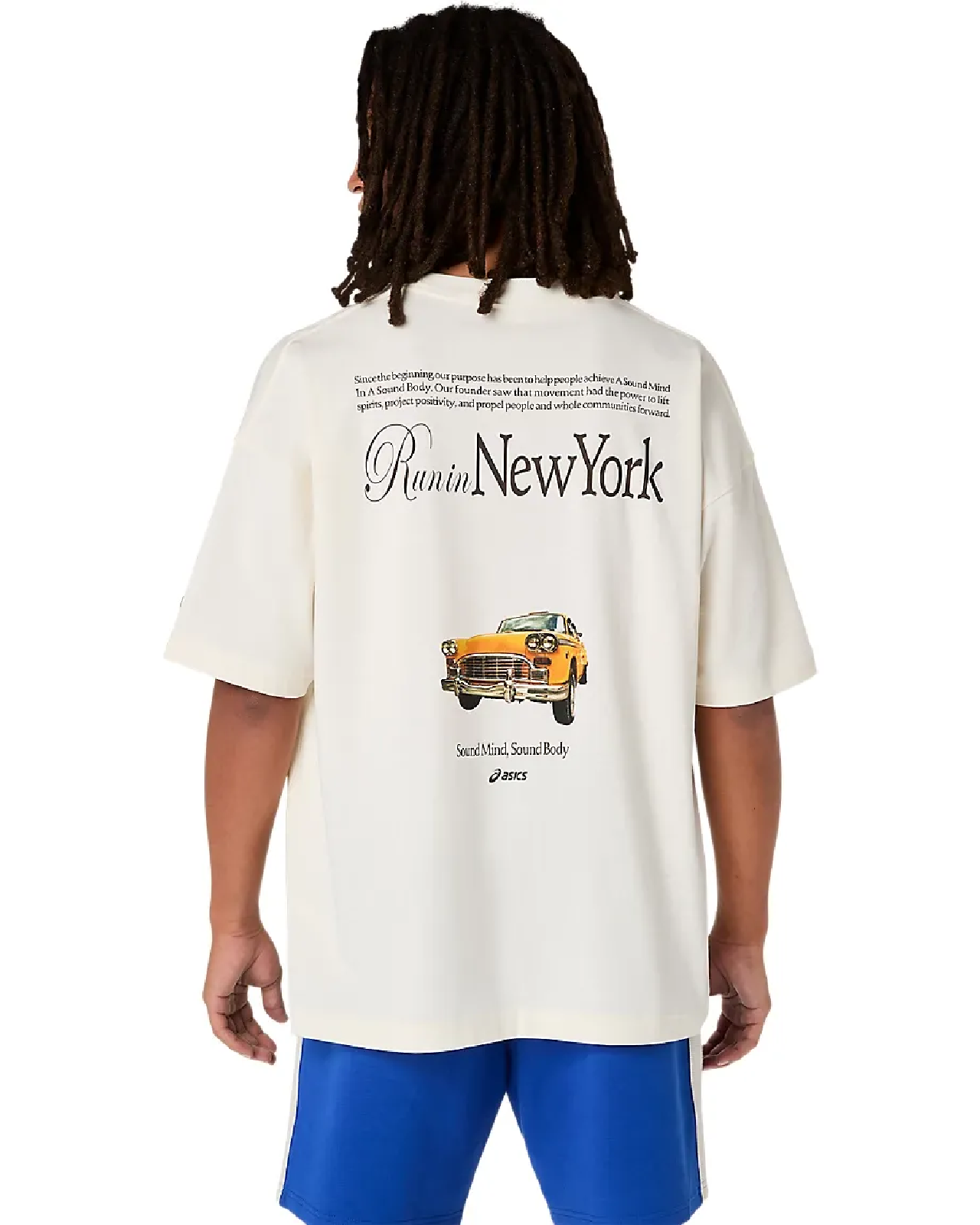 Image of Унисекс Тениска ASICS HERITAGE HEAVY COTTON RUN CITY TEE NEW YORK