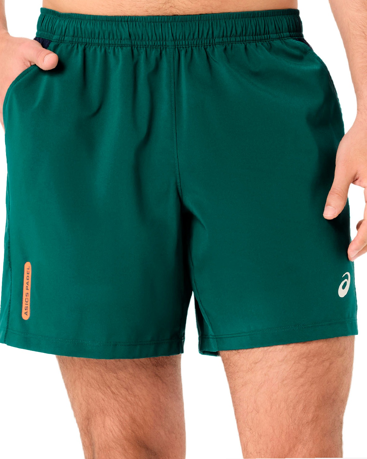 Image of Мъжки Къс панталон ASICS PADEL COURT 7IN SHORT GREEN