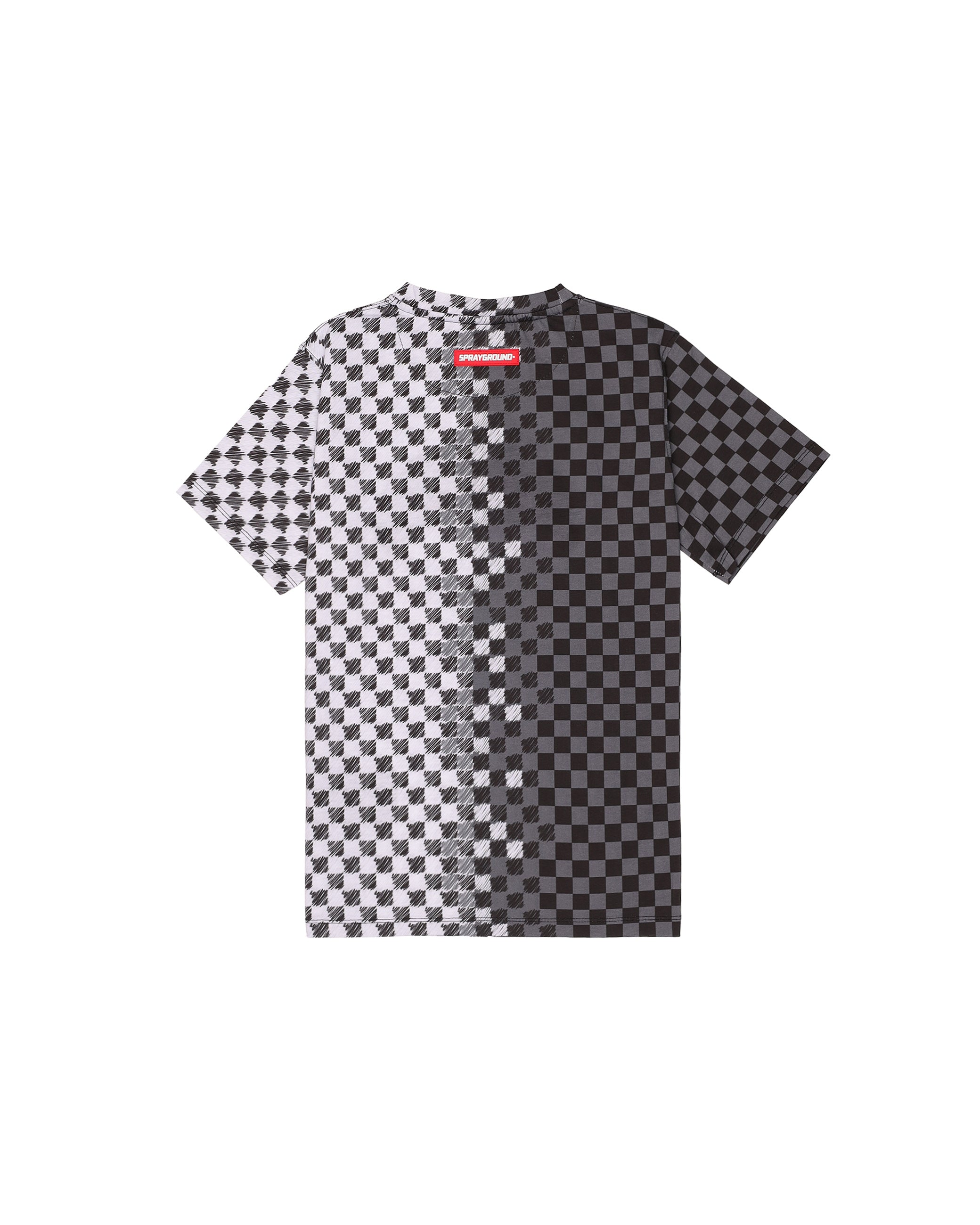 Image of Детска Тениска SPRAYGROUND CHECKERED SKETCH REGULAR T-SHIRT