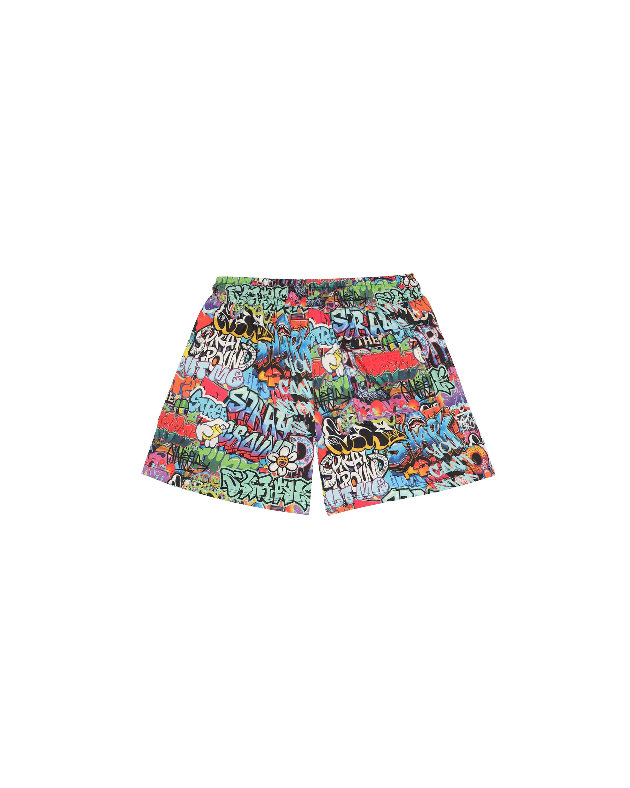 Image of Детски Къс панталон SPRAYGROUND SPRAYGROUND WRITERS COTTON SHORTS