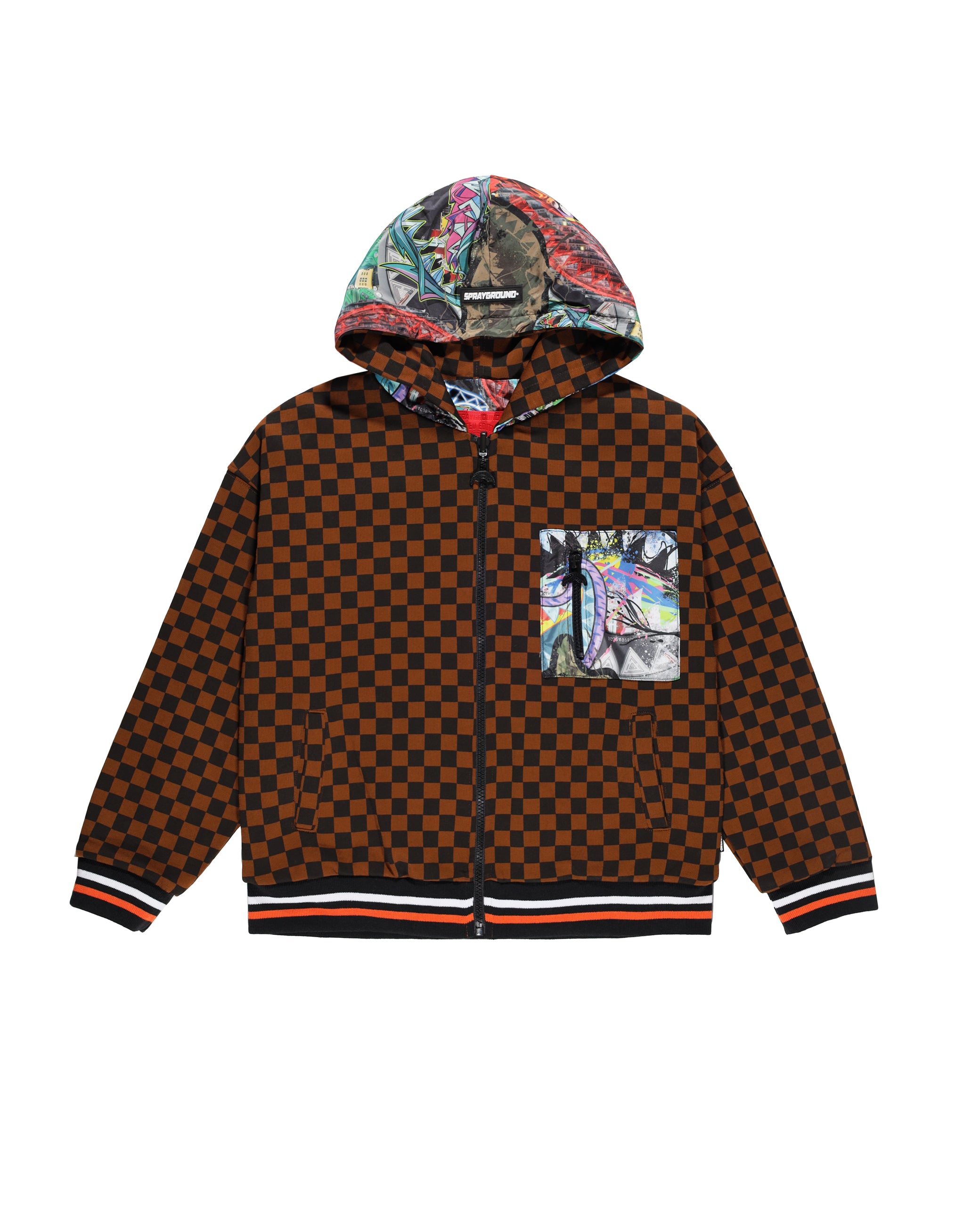 Image of Children's Jacket SPRAYGROUND MIX MATCH SHARKS DOUBLE JACKET