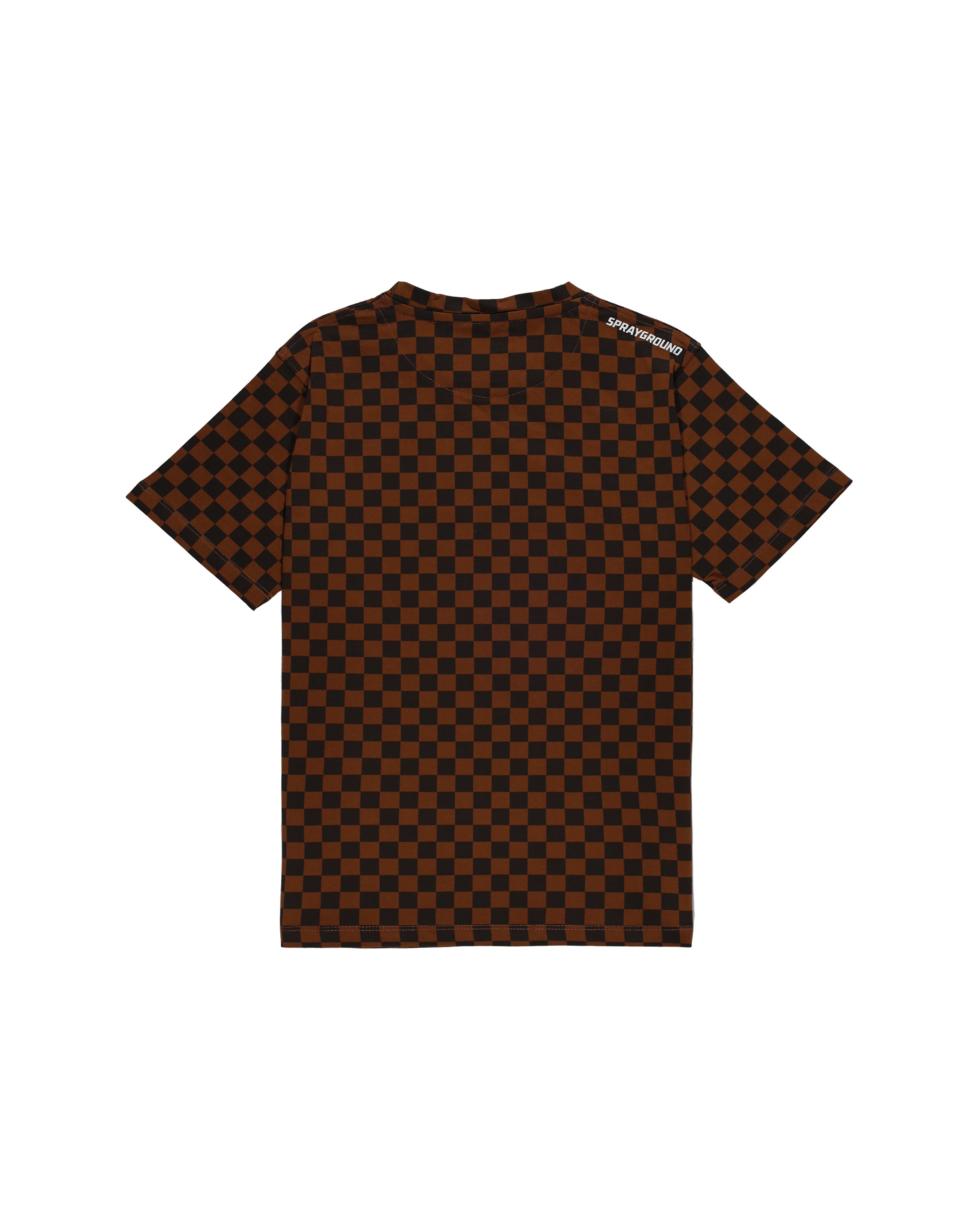 Image of Детска Тениска SPRAYGROUND CHECKERED MONEY BOYS REGULAR T-SHIRT