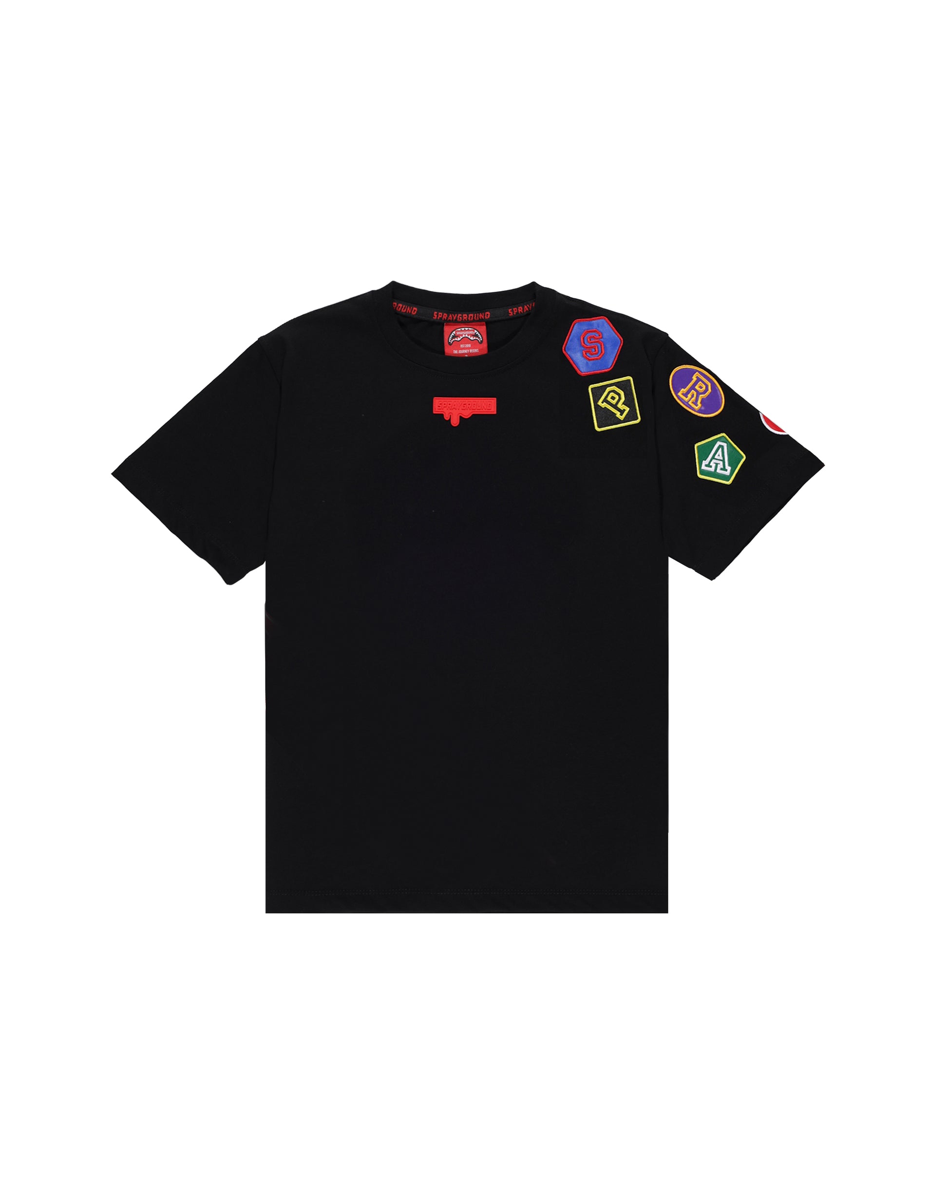 Детска Тениска SPRAYGROUND BASIC NO BASIC REGULAR T-SHIRT BLK