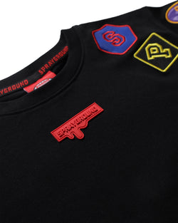 Image of Детска Тениска SPRAYGROUND BASIC NO BASIC REGULAR T-SHIRT BLK