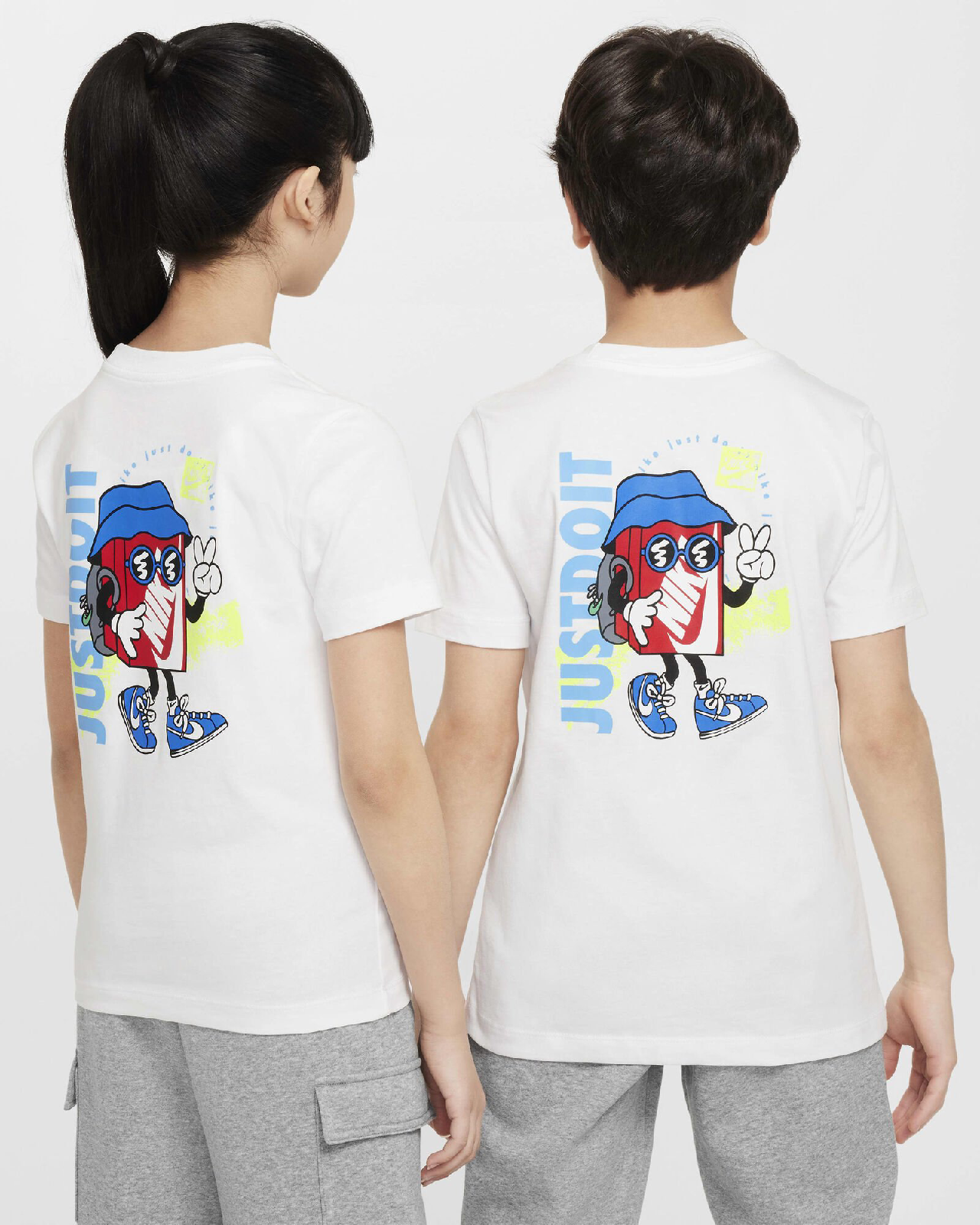 Image of Юношеска Тениска NIKE K NSW TEE BOXY 2 JDI - Ballistic-sport