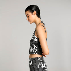 Image of Дамски Топ PUMA PUMA X X-GIRL AOP Crop Top - Ballistic-sport