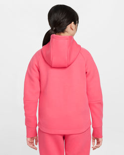 Image of Youth Sweatshirt NIKE G NSW TCH FLC HD FZ LS