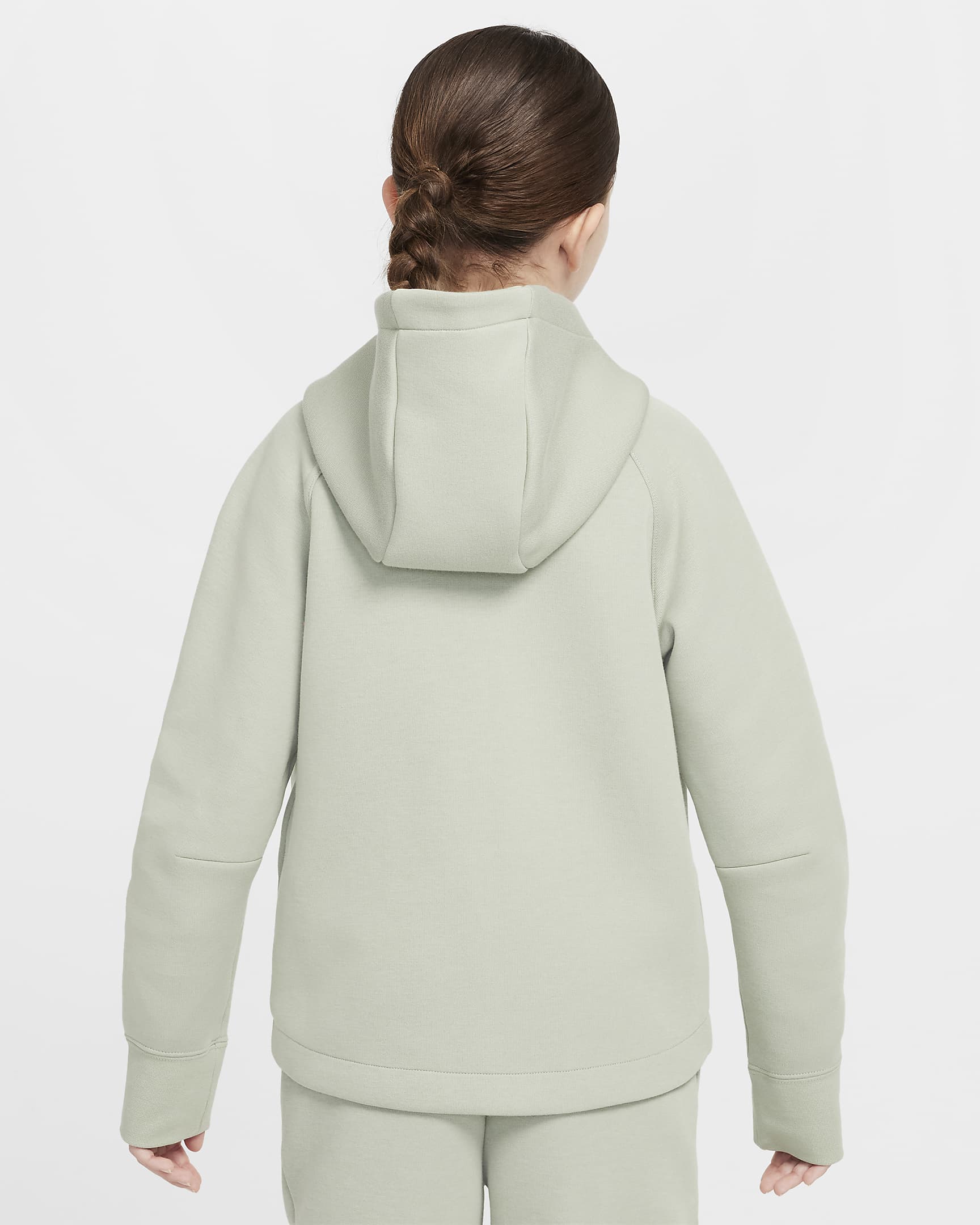 Youth Sweatshirt NIKE G NSW TCH FLC HD FZ LS