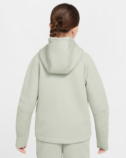 Image of Youth Sweatshirt NIKE G NSW TCH FLC HD FZ LS