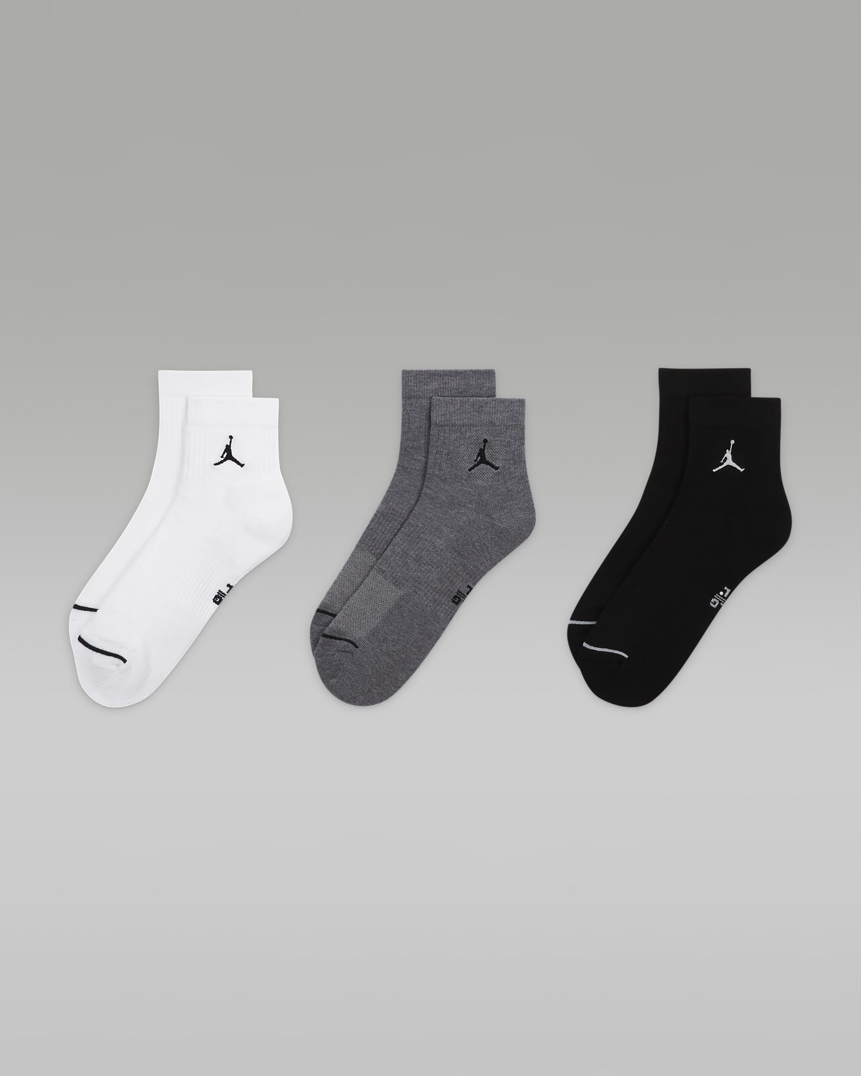 Унисекс чорапите NIKE U J EVERYDAY CUSH POLY ANKLE 3PR - Ballistic-sport