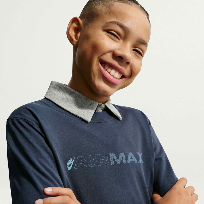 Image of Детска Тениска NIKE B NSW AIR MAX SS TEE IO1157-437- Ballistic sport, Балистик