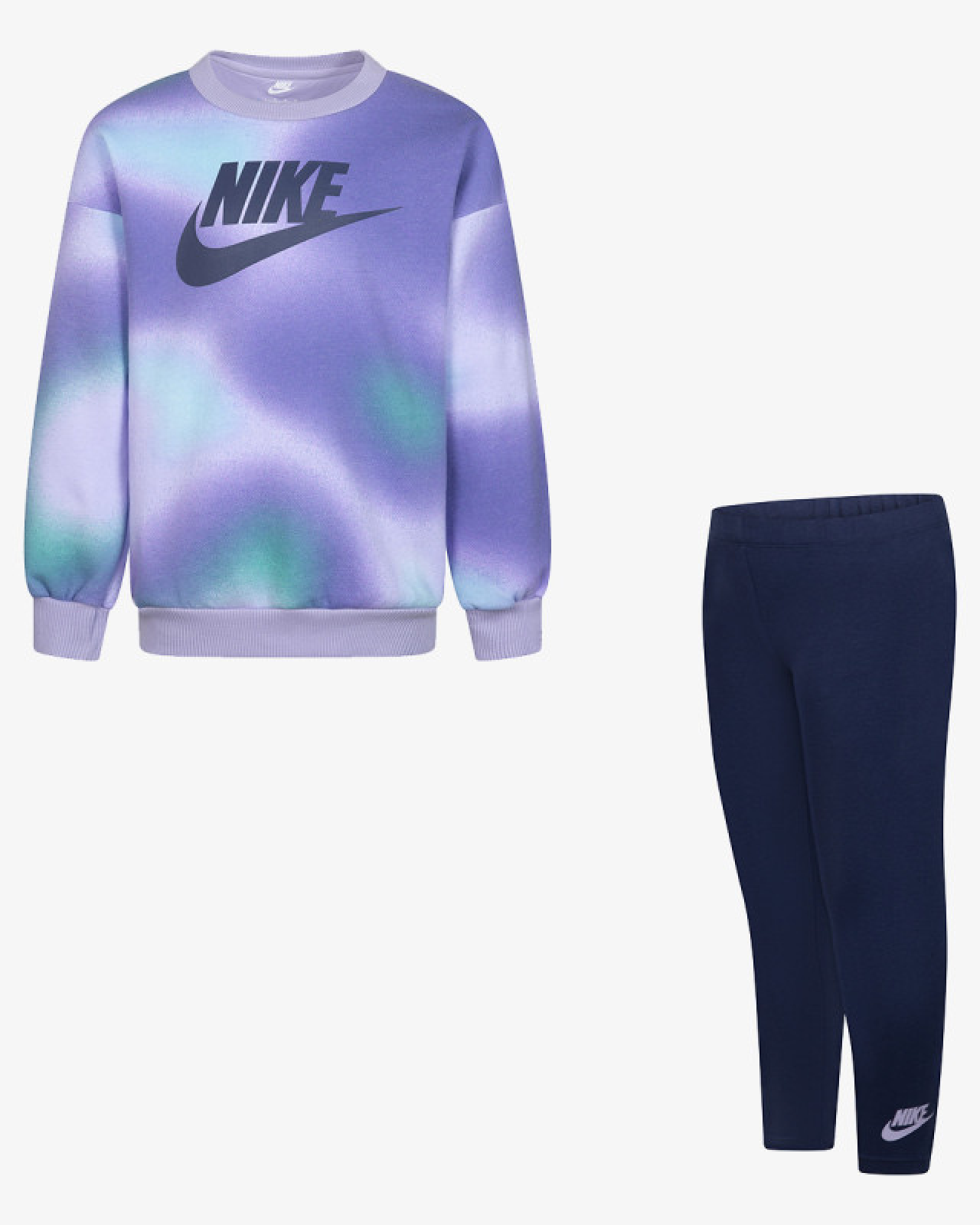 Kids' Set NIKE NKG SOLARIZED CREW &amp; LEGGING S