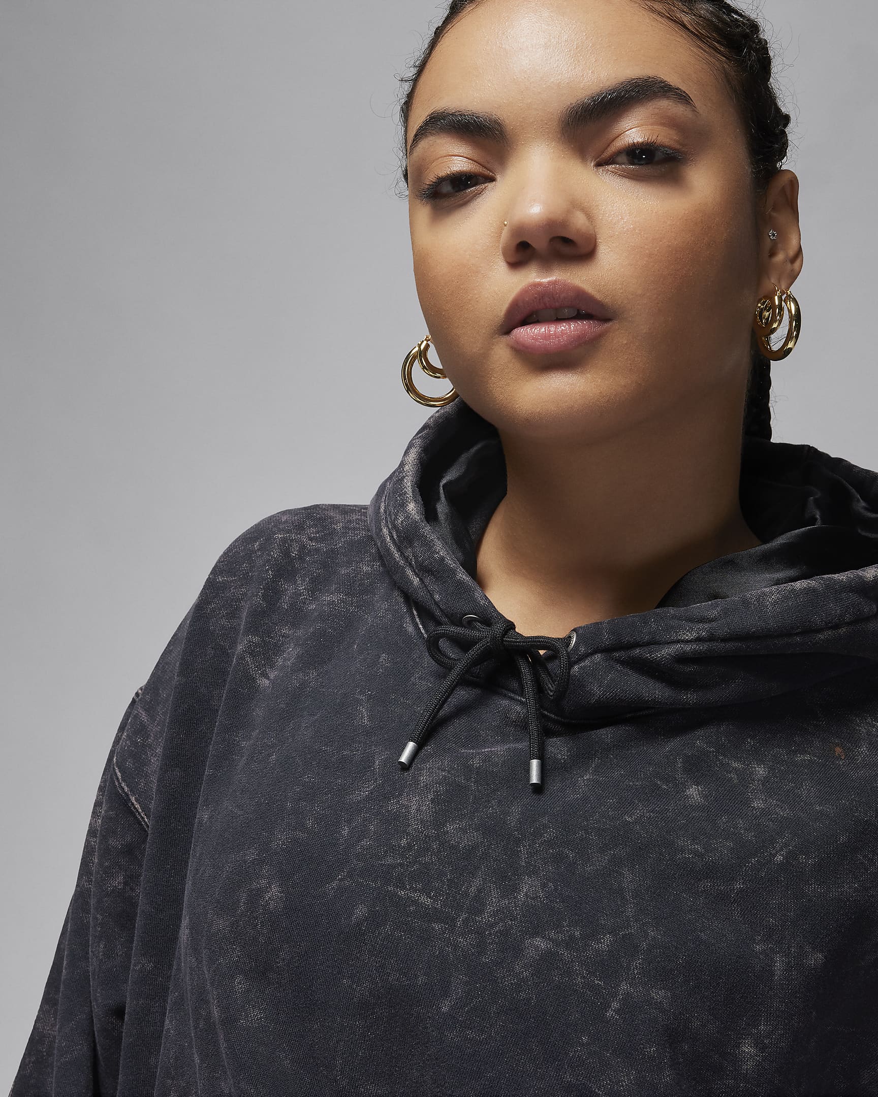 Image of Дамски Суитшърт NIKE W J FLT FLC PO WASH - Ballistic-sport