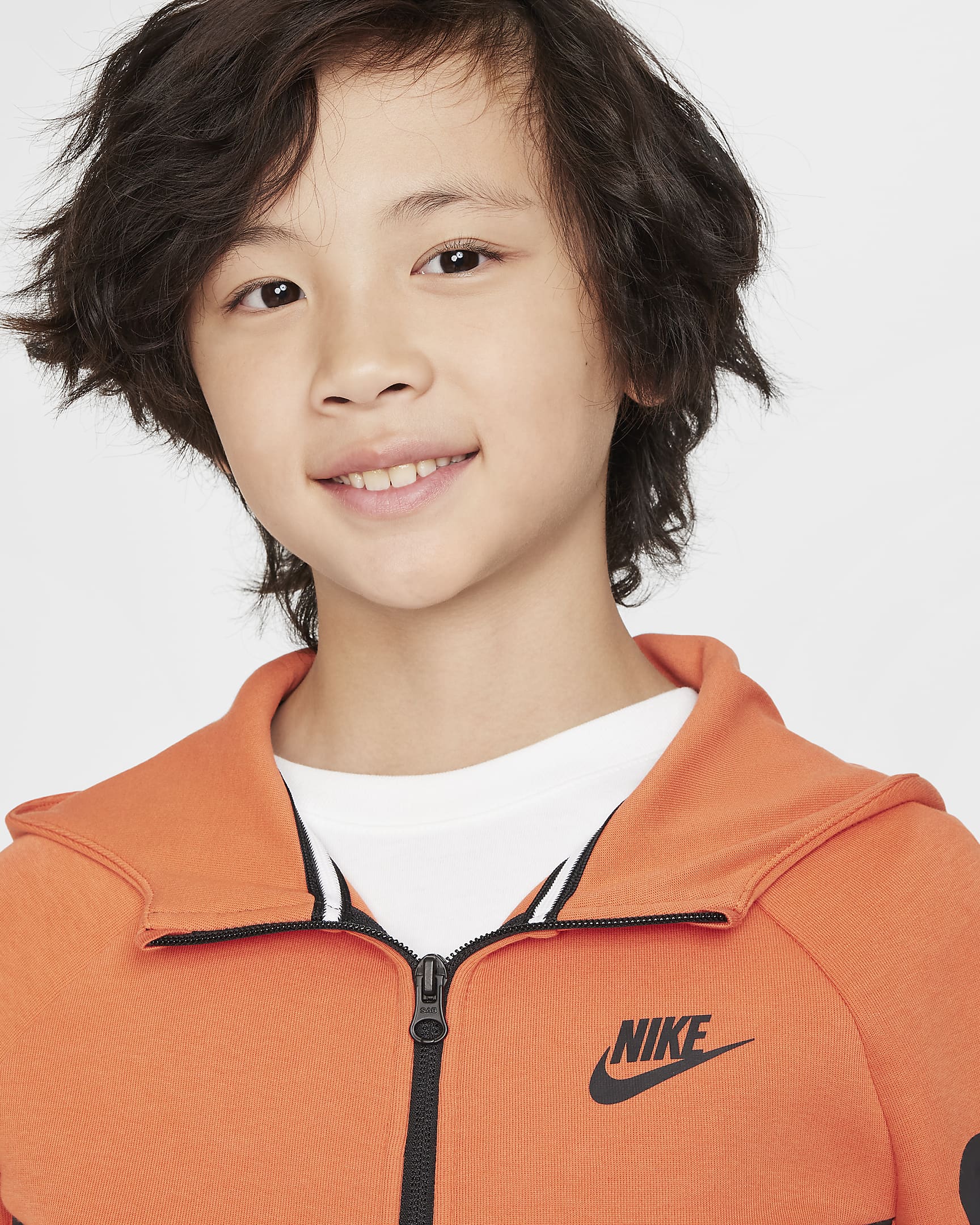 Image of Юношески Суитшърт NIKE B NSW TCH FLC FZ - PD - Ballistic-sport